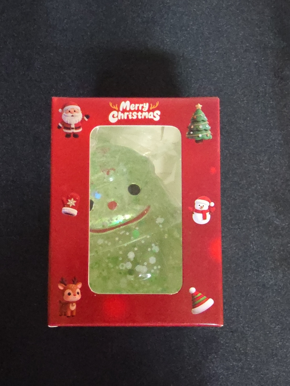 Green Christmas Snow Globe Phone Case - Unknown Brand